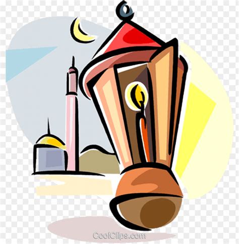 Ramadan Lantern Royalty Free Vector Clip Art Illustration - Ramadan ...