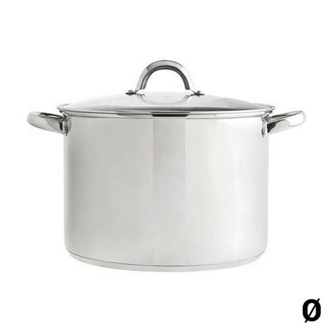 Casserole Avec Couvercle En Verre Quid Acier Inoxydable Cm Leroy