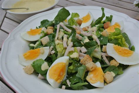 Caesar Salad Met Gerookte Kip En Dressing Lekker En Simpel