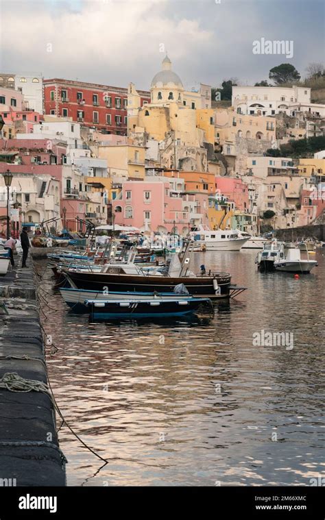 La Marina Di Corricella The Oldest Fishing Village Of Procida Is A