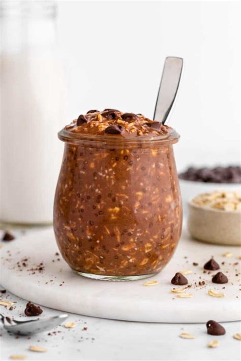 Chocolate Overnight Oats Purely Kaylie
