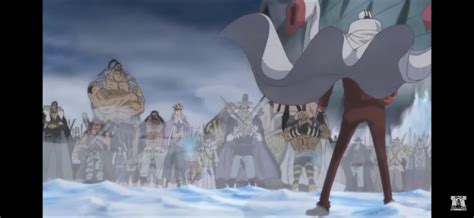 Rewatching one piece anime. Akainu vs Whitebeard commander. I’m looking ...