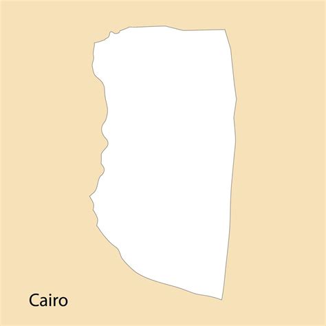 High Quality map of Cairo is a region of Egypt 21823778 Vector Art at Vecteezy