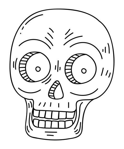 15 Best Skull Halloween Printables Pdf For Free At Printablee