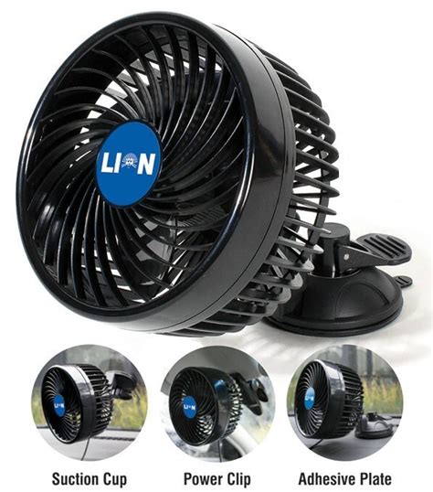 Lion Hurricane 12 Volt Variable Speed High Power Fan