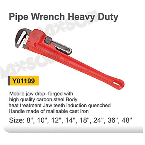 Y Drop Forged Heavy Duty American Type Straight Adjustable Pipe