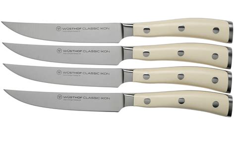 Wüsthof Classic Ikon Crème 4 piece steak knife set 1120460401