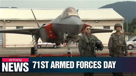 S Korea Celebrates 71st Armed Forces Day Showcases F 35a Jets To