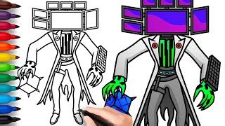 HOW TO DRAW TITAN CAMERAMAN | Skibidi Toilet - Easy Ste... | Doovi