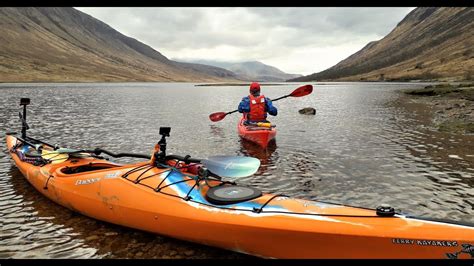 Ferry Kayakers Loch Etive Argyll And Bute Scotland Youtube