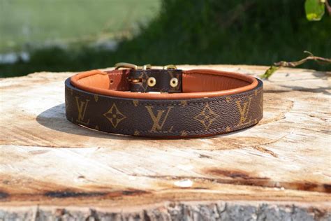 LOUIS VUITTON SMALL DOG COLLAR - Dante's Closet | Luxury Dog Leather ...