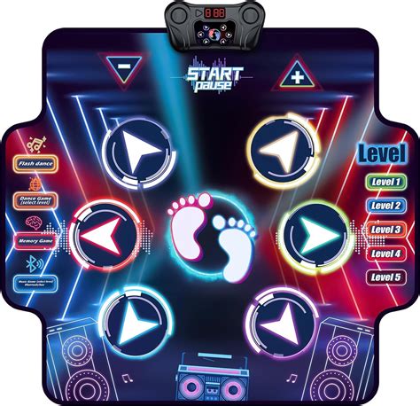 Dreamon Tapis De Danse Fille 3 4 5 6 7 8 Ans Tapis De Danse Interactif