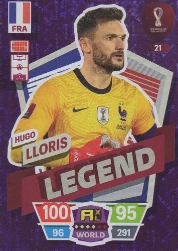 Adrenalyn Qatar Panini Carta Legend Hugo Lloris En Venta En