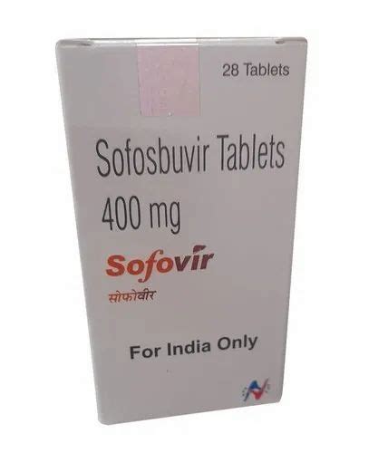 Mg Sofovir Sofosbuvir Tablet At Rs Bottle South Tukoganj