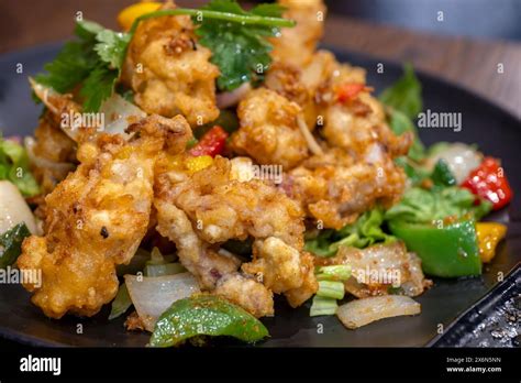 Thailand Thai Squid Calamari Stock Photo Alamy