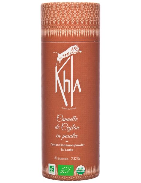 Cannelle De Ceylan En Poudre Bio 80g Achat Utilisation Recettes Khla