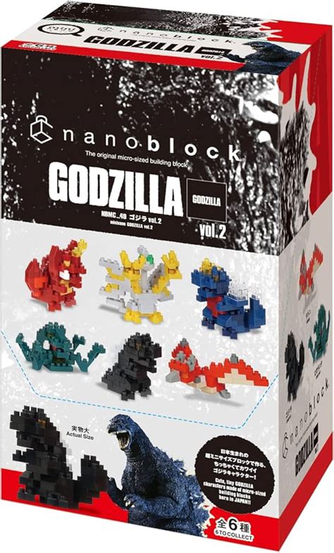 Nanoblock Godzilla Godzilla Assortment Blind Box Complete Off