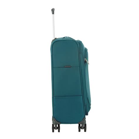 Куфар Samsonite, 55 см, Тюркоаз - eMAG.bg