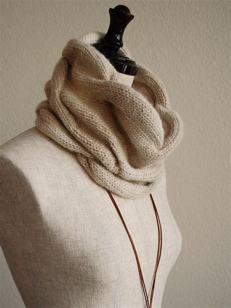 Burberry Inspired Cowl Neck Scarf Cowl Neck Scarf Crochet Knit Hat