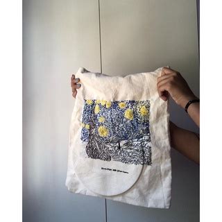 Ecobag Noite Estrelada Van Gogh Shopee Brasil