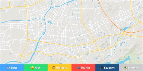 Zhongshan Neighborhood Map