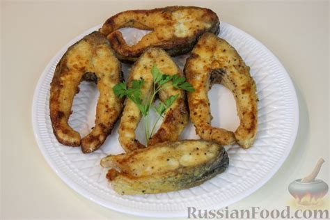 Рецепт: Жареный карп с хрустящей корочкой на RussianFood.com