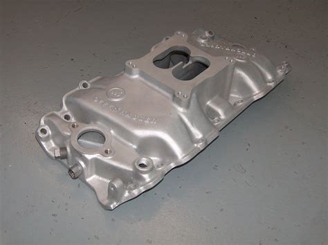 Vintage Offenhauser 360 Deg BBC Aluminum Intake Manifold Rect Port