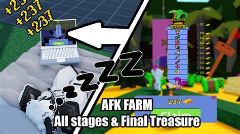 Afk Gold Farm Get All Stages And Final Treasure Build A Boat For