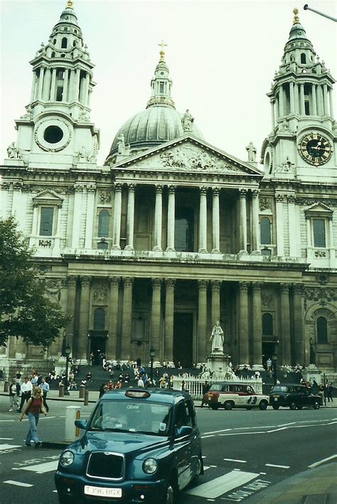 View Of St Paul S Cathedral London 2001 SCANNED PHOTO Flickr