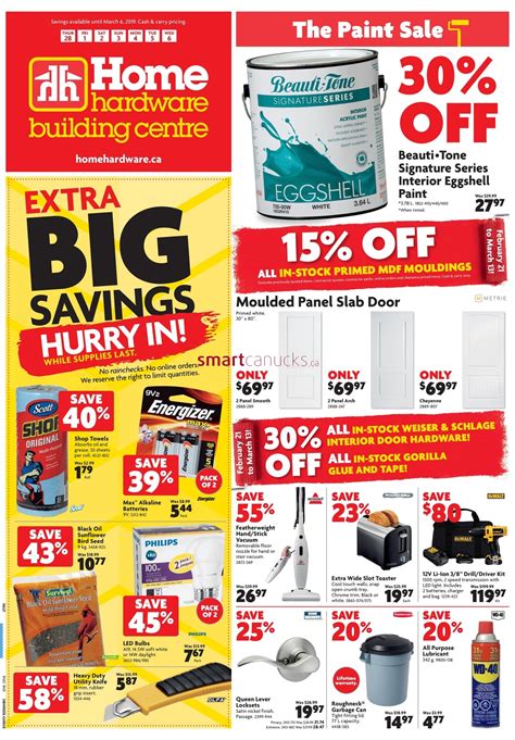 Home Hardware Building Centre On Flyer February To March