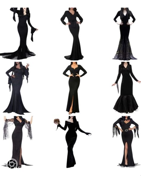 Morticia Addams Black Dress | Morticia addams kostüm, Morticia addams ...