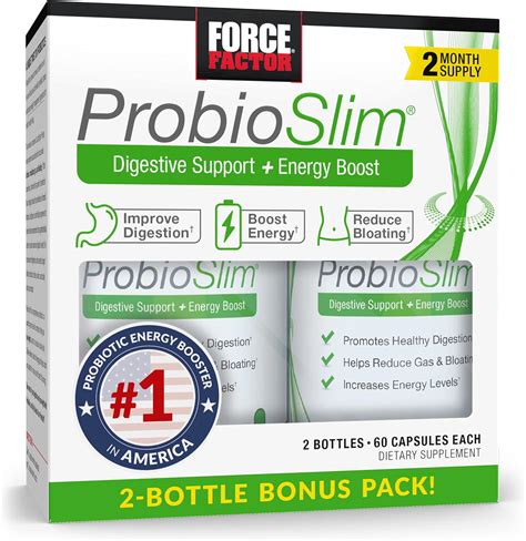 Amazon Force Factor Probioslim Probiotic Supplement For Women And