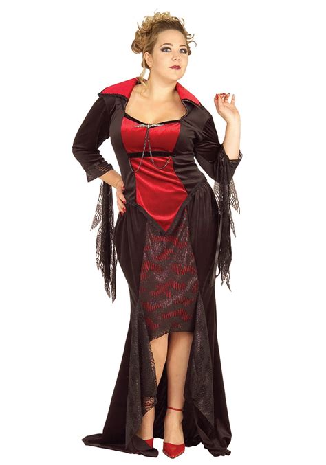 Plus Size Gothic Vampire Costume Halloween Costume Ideas 2019