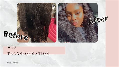 How To Restore Revive Old Curly Wigs And Make Them Look New Boiling Method Nia Vone Youtube