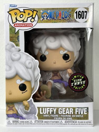 Funko Pop One Piece Luffy Gear Five Chase Glow Vinyl See