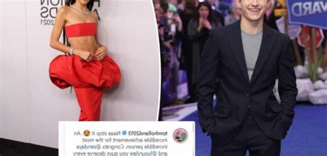 Tom Holland Gushes Over Zendayas Fashion Icon Win At Cfda Awards 2021