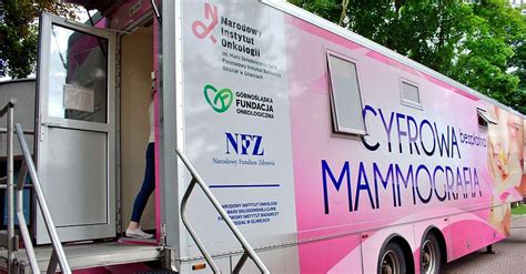 Chorzów Bezpłatna mammografia 7 8 i 9 marca 2023 r Mammobus stanie