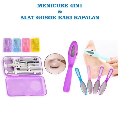 Jual Rgaksesoris Pedicure Menicure Set 4in1 Manicure Pedicure 4 In 1