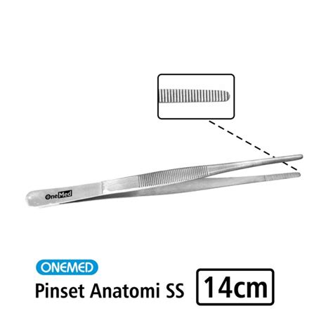 Jual Pinset Anatomi Cm Stainless Steel Onemed Kota Kendari Onemed