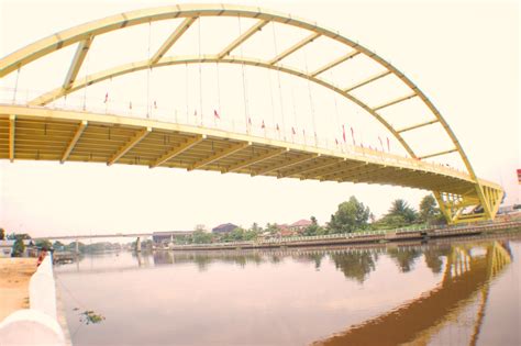 Jembatan Sungai Siak Di Pekanbaru Riau Didi Sadili Flickr