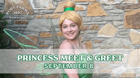 Princess Meet Greet Mirabel Belle Tinkerbell Port Farms