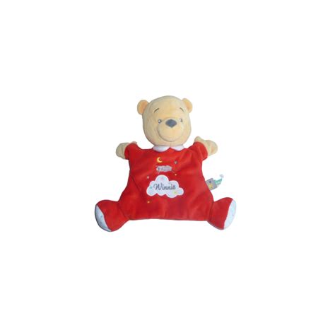 Doudou Marionnette Winnie L Ourson Disney Tous Les Doudous