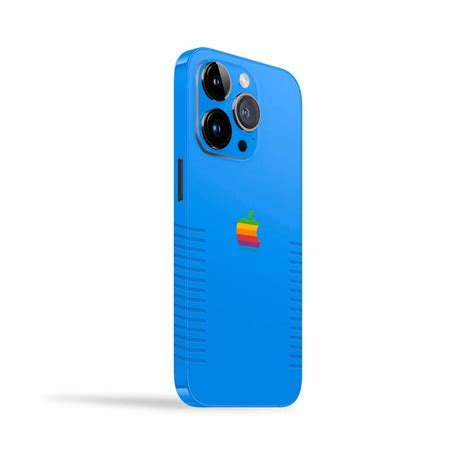 Retro Apple Blue iPhone 14 Pro Max Skin | KO Custom Creations