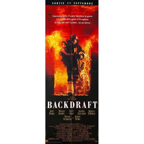 Backdraft French Movie Poster 23x63 In 1991