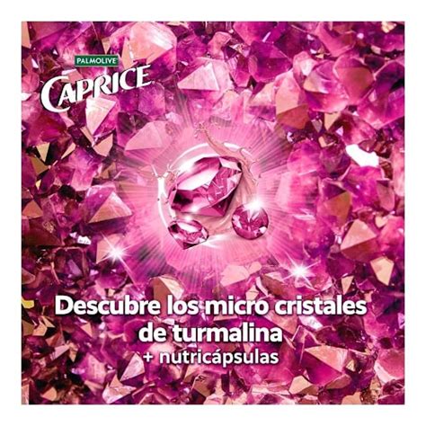 Shampoo Caprice Brillo De Cristal Micro Cristales De Turmalina Ml