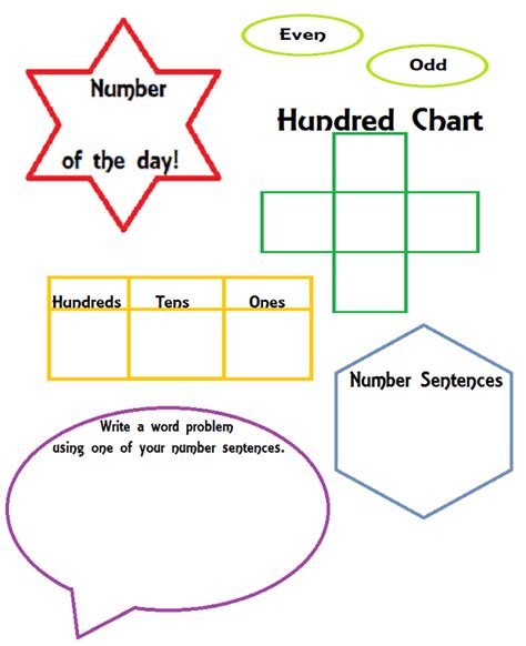 Number Of The Day Template