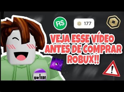 NÃO COMPRE ROBUX ANTES DE ASSISTIR ESSE VÍDEO YouTube