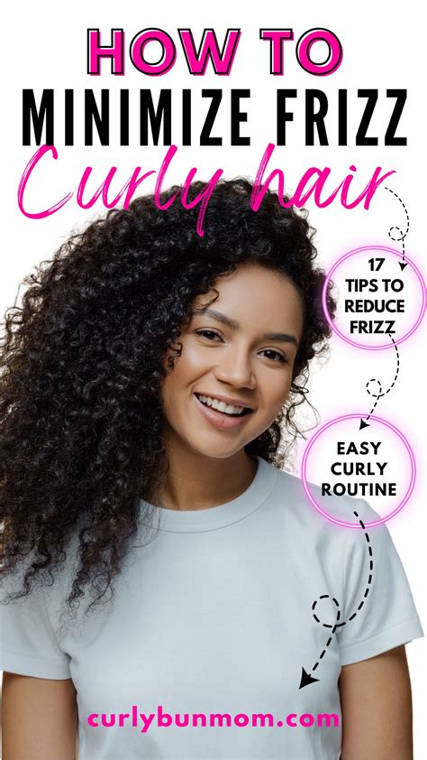 How To Tame Frizzy Curly Hair 17 Easy Tips To Reduce Frizz From A