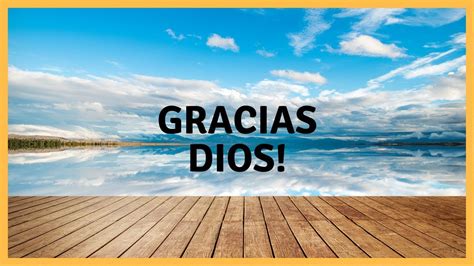 Gracias Dios Frases