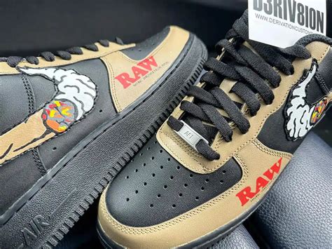 Custom Raw Blunt Air Force 1 Prestige Quality Customs